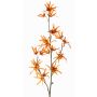 Ramo artificiale di hamamelis ORAFA con fiori, arancione, 80cm, Ø4-8cm