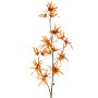 Ramo artificiale di hamamelis ORAFA con fiori, arancione, 80 cm