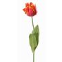 Fiore artificiale papagallo UAKARI, rosso-fucsia-arancione-verde, 65cm, Ø6cm
