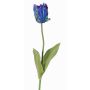 Fiore artificiale papagallo UAKARI, blu-verde-lilla, 65cm, Ø6cm