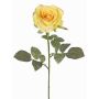 Rosa finta HUSA, gialla, 75cm, Ø10cm