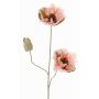 Ramo decorativo di papavero MODLING, rosa, 75cm, Ø12cm