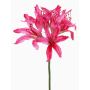 Fiore artificiale amarillide da giardino KUSTANA, fucsia-verde, 70cm, Ø10-16cm