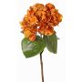Fiori di ortensia artificiali CHIDORI, arancione, 60 cm, Ø 20 cm