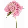 Fiori artificiali di ortensie CHIDORI, rosa crema, 30 cm, Ø 13 cm
