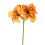 Fiore artificiale giglio NEULIDA con fiori, arancione-rosso, 65 cm, Ø 11 cm