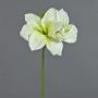 Amaryllis artificiale NARWELA, bianco-verde, 70 cm, Ø10-13 cm