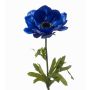 Fiore artificiale anemone URASSAYA, blu scuro, 45 cm