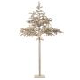Abete Nordmann artificiale con alto tronco ARNAUD, oro, 225cm