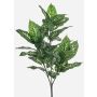 Pianta artificiale Dieffenbachia ELSAWA su bastone, verde, 70 cm