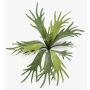Piante finte felce corna di cervo VIGRAL, bastoncino, difficilmente infiammabile, verde, 50cm