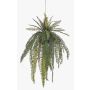 Pianta artificiale felce aquilina MAXROL, zolla, radici, pendente, verde, 85 cm