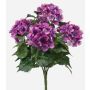 Ortensia artificiale DORJA su bastoncino, viola, 40 cm