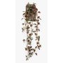 Pianta artificiale ricadente Tradescantia zebrina SAELFES su stelo, verde-rosso bordeaux, 85 cm