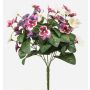 Pansé artificiale NORHA su bastoncino, rosa-lilla-bianco, 30 cm