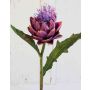 Fiore di carciofo CARIBA, lilla, 80cm, Ø14cm