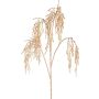 Ramo decorativo di sorgo XILVEN con spighe, pendente, dorato, 110 cm