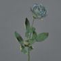 Rosa artificiale FREIDA, Eco Collection, grigio-azzurro, 65 cm, Ø 7 cm