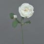 Fiore artificiale magnolia GARETHO, Eco Collection, bianco-lilla, 70 cm, Ø 10 cm