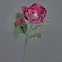 Fiore artificiale magnolia GARETHO, Eco Collection, rosa scuro, 70 cm, Ø 10 cm