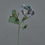 Fiore artificiale Magnolia GARETHO, Eco Collection, grigio-blu, 70 cm, Ø 10 cm