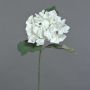 Fiore artificiale ortensia GUNILLA, Eco Collection, bianco-lilla, 60 cm, Ø12 cm