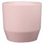Vaso LENAS, ceramica, rosa chiaro opaco, 9 cm, Ø 8 cm