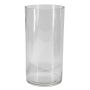 Vaso decorativo cilindrico SANSA OCEAN, vetro, trasparente, 30 cm, Ø 15 cm