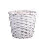 Cesto portavasi AHMANIU, bianco, 18 cm, Ø 22 cm