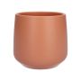 Vaso da fiori ZIOKA in ceramica, terracotta opaca, 13,5 cm, Ø 14,5 cm