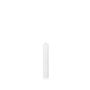 Candela per caminetto FRANZISKA, bianco, 30 cm, Ø 5 cm, 64 h - Prodotto in Germania