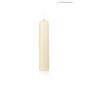 Candela da altare MERRITT in cera d'api al 10%, avorio, 25 cm, Ø 8 cm, 106 h - Prodotto in Germania