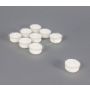 Candeline bianche MISSI, 9 pezzi, 1,8 cm, Ø 4 cm, 5 ore