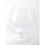 Bicchiere da cognac XXL LIAM su piede, vetro, trasparente, 38cm, Ø29cm