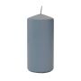Candela a colonna LYCANTHIA, Frosted Pastel, grigio, 15 cm, Ø 7 cm, 63 h