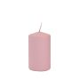 Candela a colonna LYCANTHIA, Frosted Pastel, rosa antico, 10 cm, Ø 6 cm, 33 h
