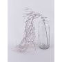 Ramo di salice decorativo FUNA, glitter, innevato, marrone, 100cm