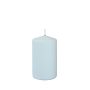 Candela a colonna LYCANTHIA, Frosted Pastel, azzurro, 10 cm, Ø 6 cm, 33 h
