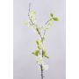 Ramo di ciliegio di imitazione VALESKA, con fiori, bianco, 115cm, Ø4-6cm
