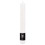 Candela AURORA, bianca, 20cm, Ø3,5cm, 23h - Made in Germany