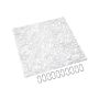 Elementi divisori sospesi LUCIE, linee, trasparenti, set da 4, 30 cm