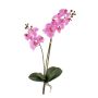 Orchidea finta CANDIDA su stelo, rosa, 65cm, Ø7-8cm