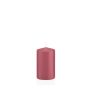 Candela MAEVA, rosa fragola, 10cm, Ø6cm, 33h - Made in Germany