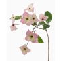 Ramo di corniolo sintetico KOHANA, con fiori, rosa, 70cm