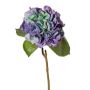 Ortensie artificiali CHIDORI, viola-blu-verde, 60 cm, Ø 20 cm