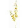Ramo di oncidium artificiale TALIAH, giallo, 85cm, Ø3-4cm