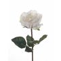 Rosa finta JESSY, crema, 35cm, Ø11cm