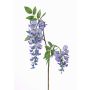 Ramo di glicine sintetico NEZUMI, con fiori, blu, 105cm