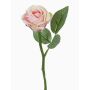 Rosa finta GABI, rosa-verde, 30cm, Ø6cm