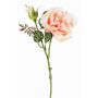 Rosa artificiale JUDY, crema-rosa, 40cm, Ø9cm
